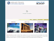 Tablet Screenshot of gohermes.com